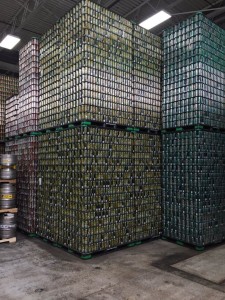 Cans for days.